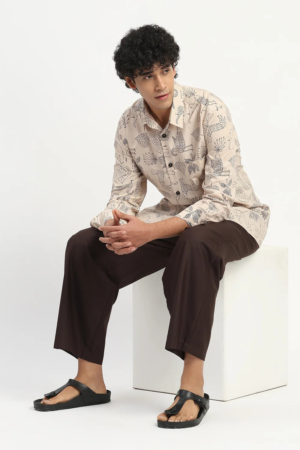 Kantha Animals Shirt