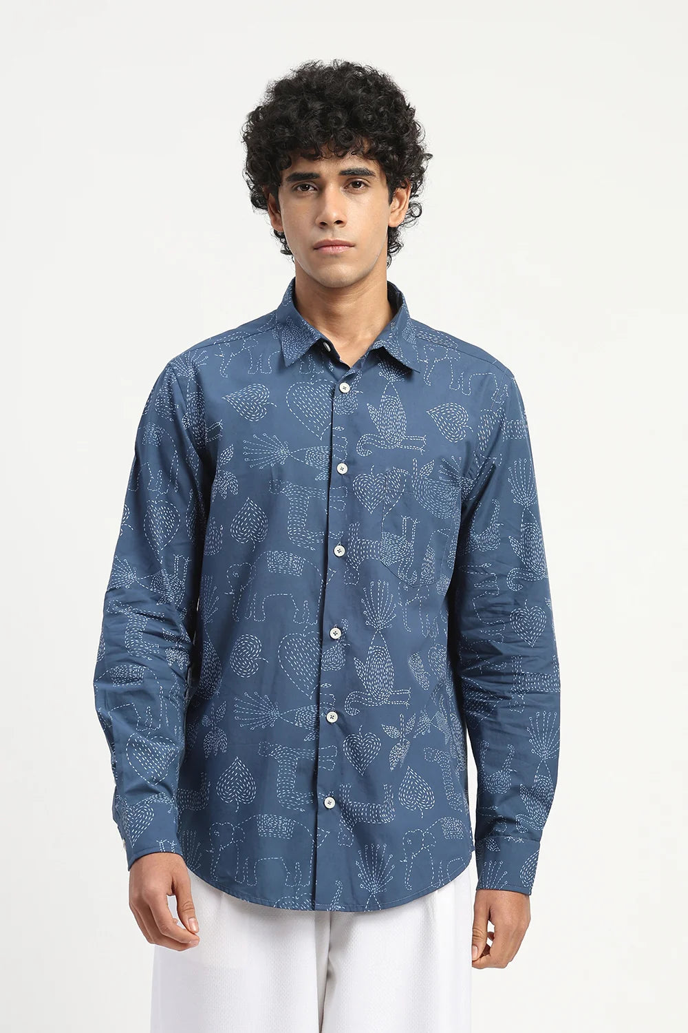Kantha Animals Shirt