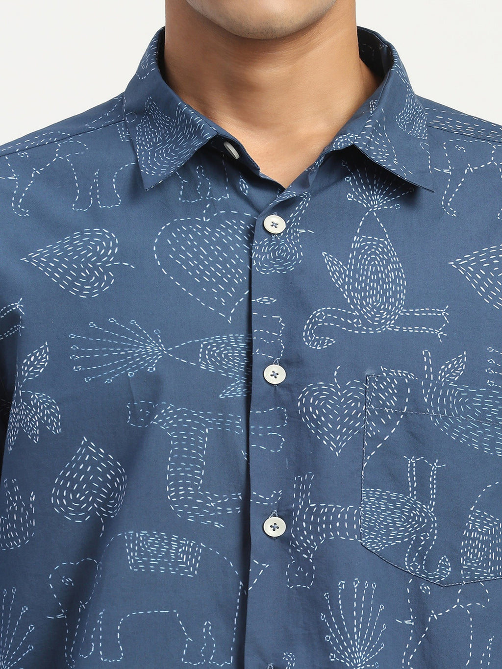Kantha Animals Shirt