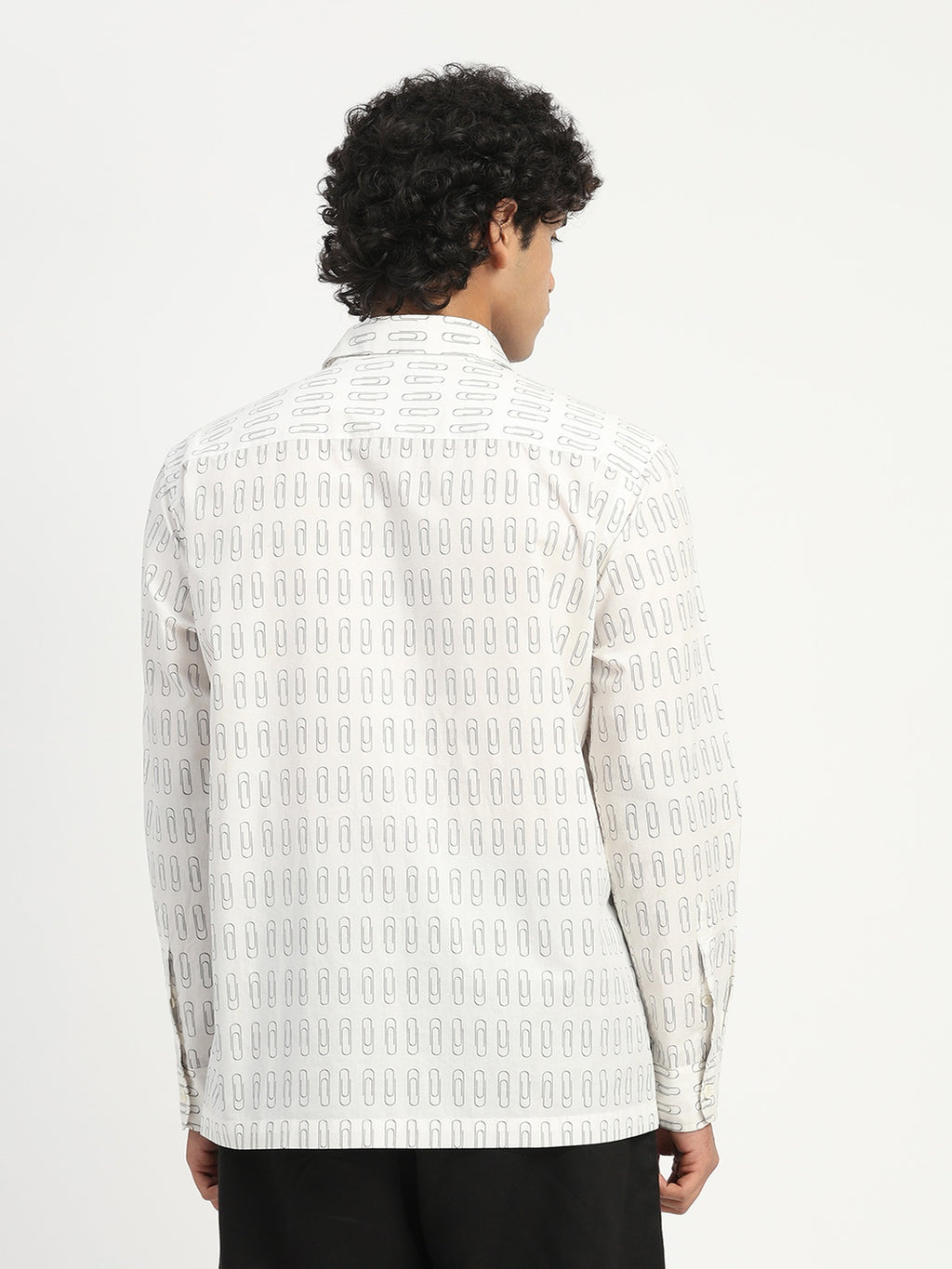 Paperclip Print Shirt