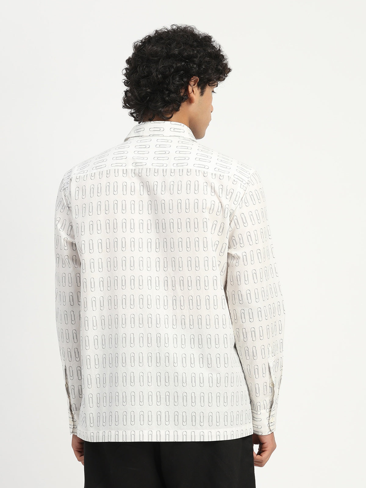 Paperclip Print Shirt