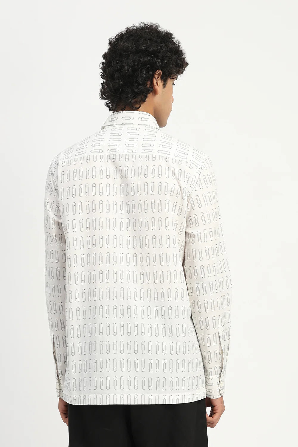 Paperclip Print Shirt