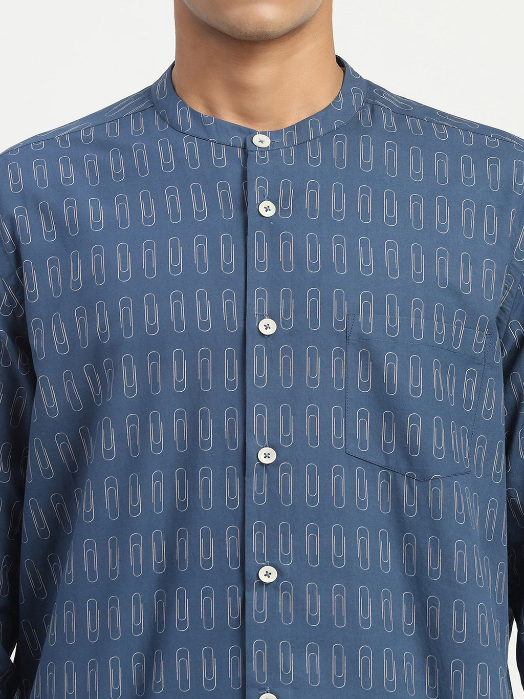 Paperclip Print Shirt