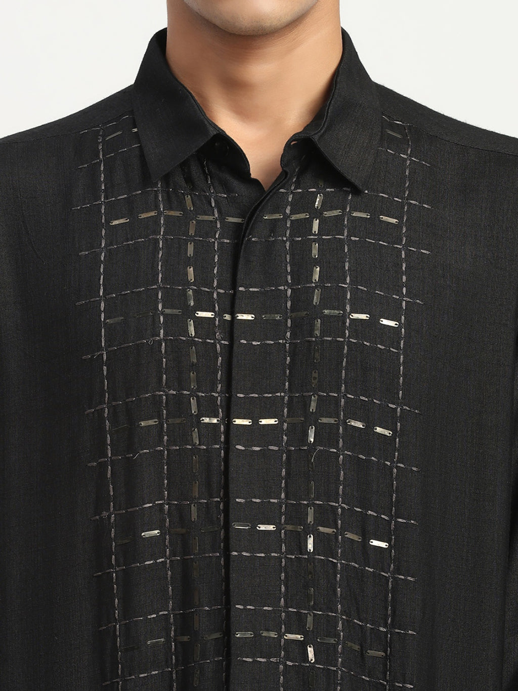 Sequin And Stab  Shirt