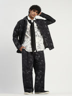 News Print Trouser