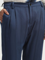 Shaded Aari Stripes Trouser
