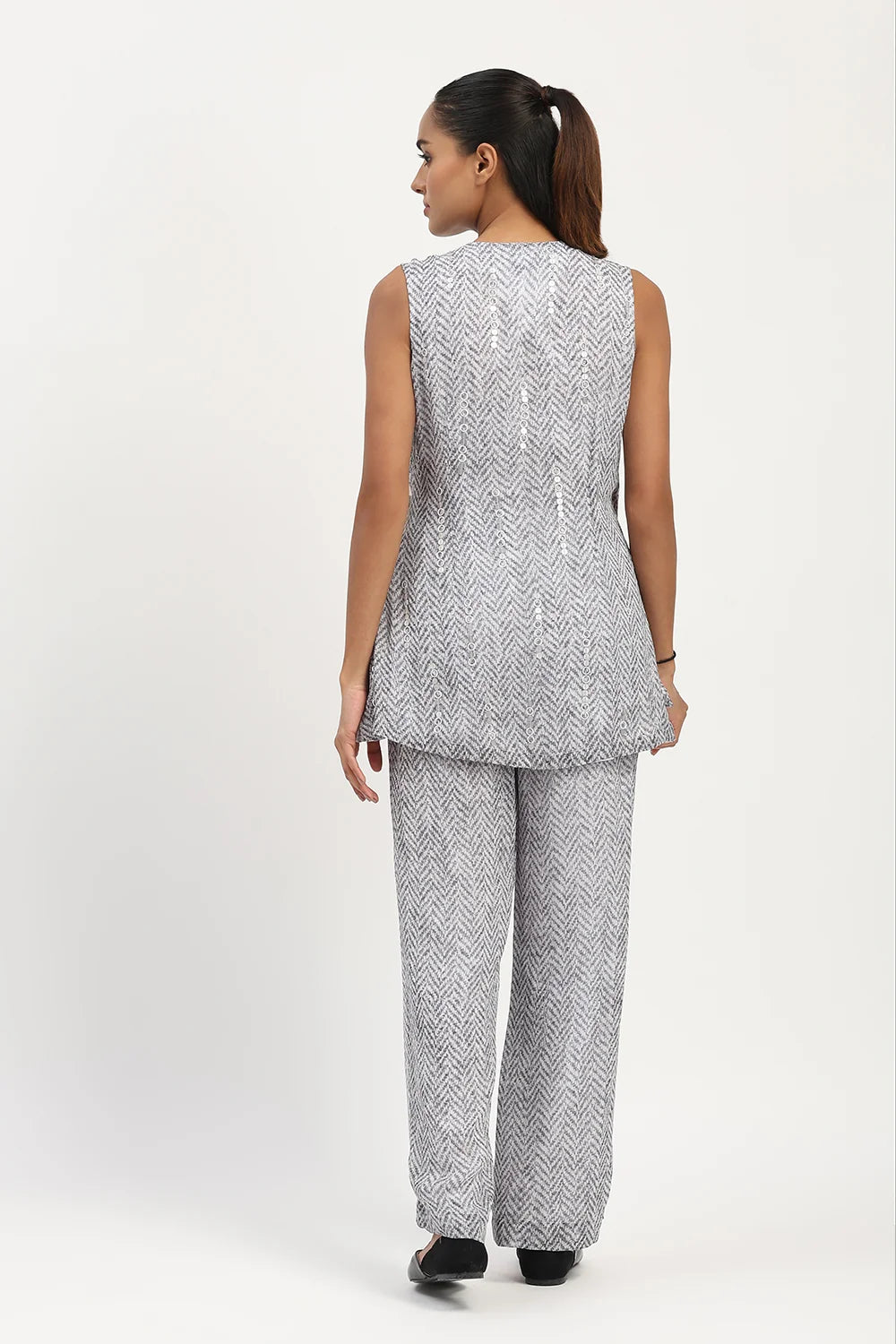 Herringbone Print Co-Ord Set
