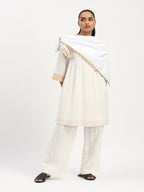 Pleated Linen Dress