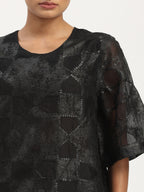 Tesselation Foil Dress