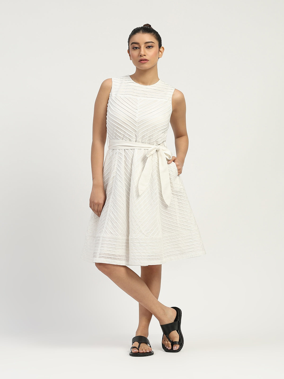 Pleated Dress