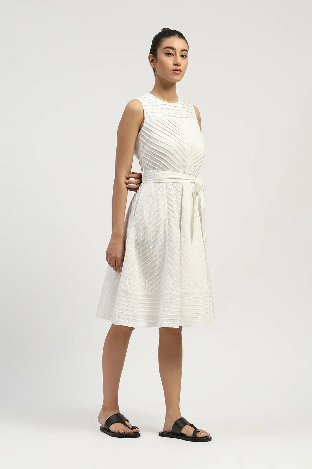 Pleated Dress