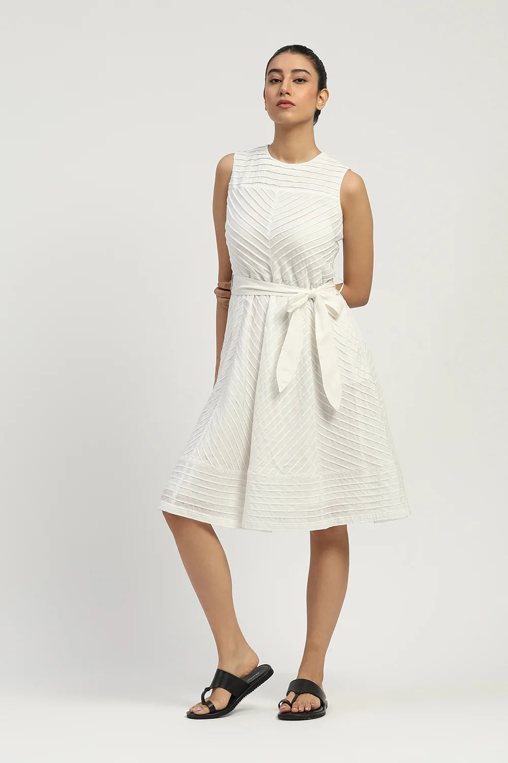 Pleated Dress