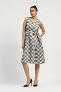 Lattice Cutwork Dress