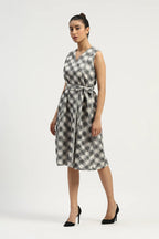 Lattice Cutwork Dress