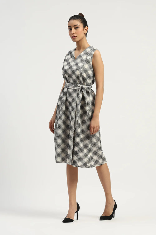 Lattice Cutwork Dress