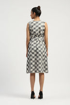 Lattice Cutwork Dress