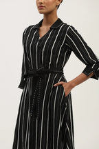 Tape Stripe Dress