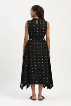 Sequin Dot Long Dress