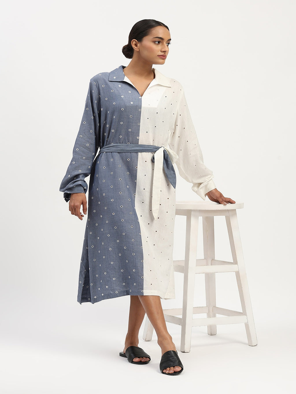 Schiffli Dress