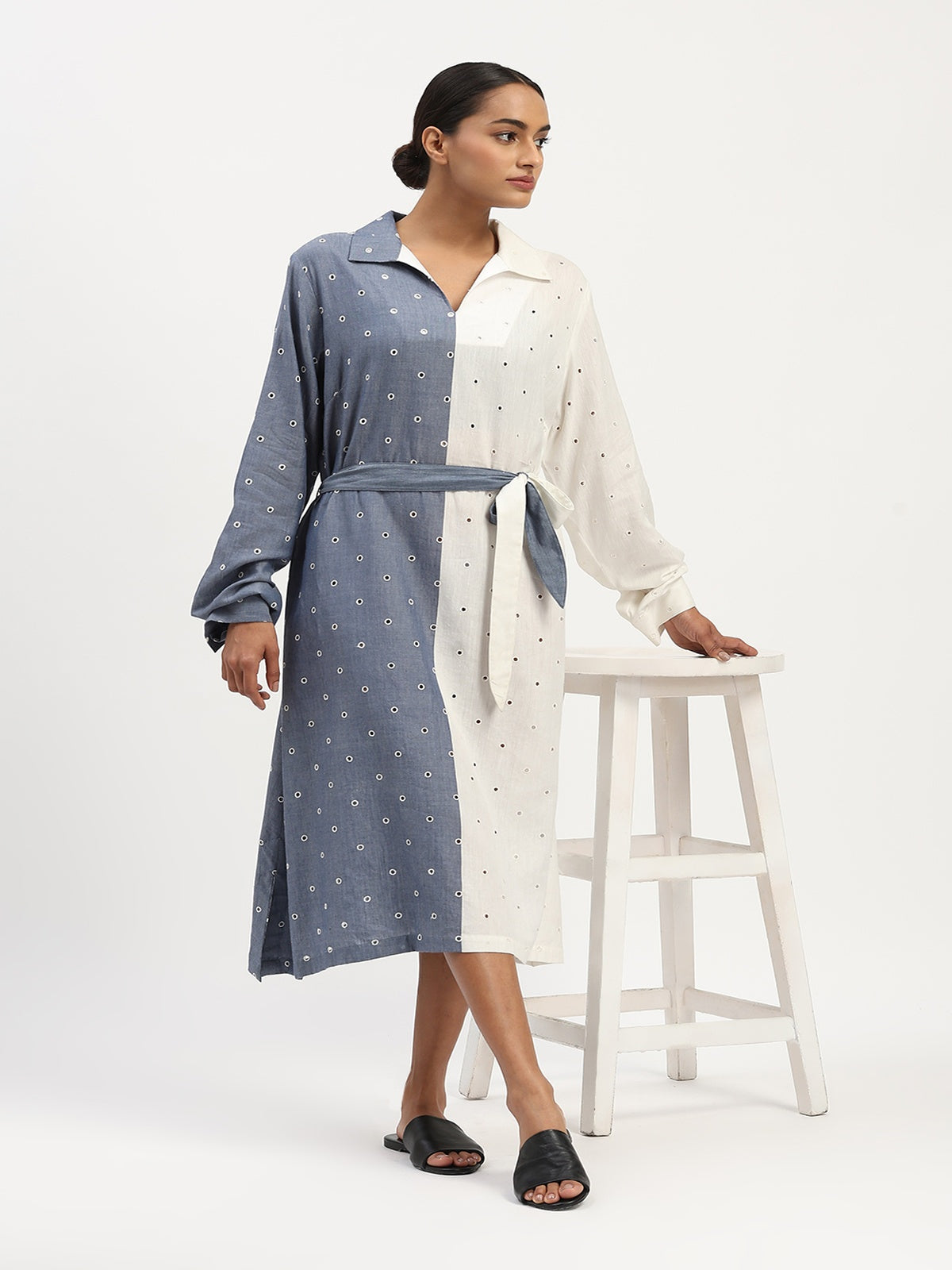 Schiffli Dress