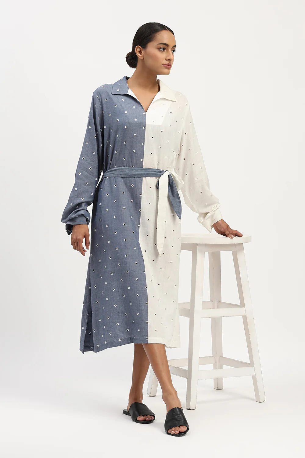 Schiffli Dress