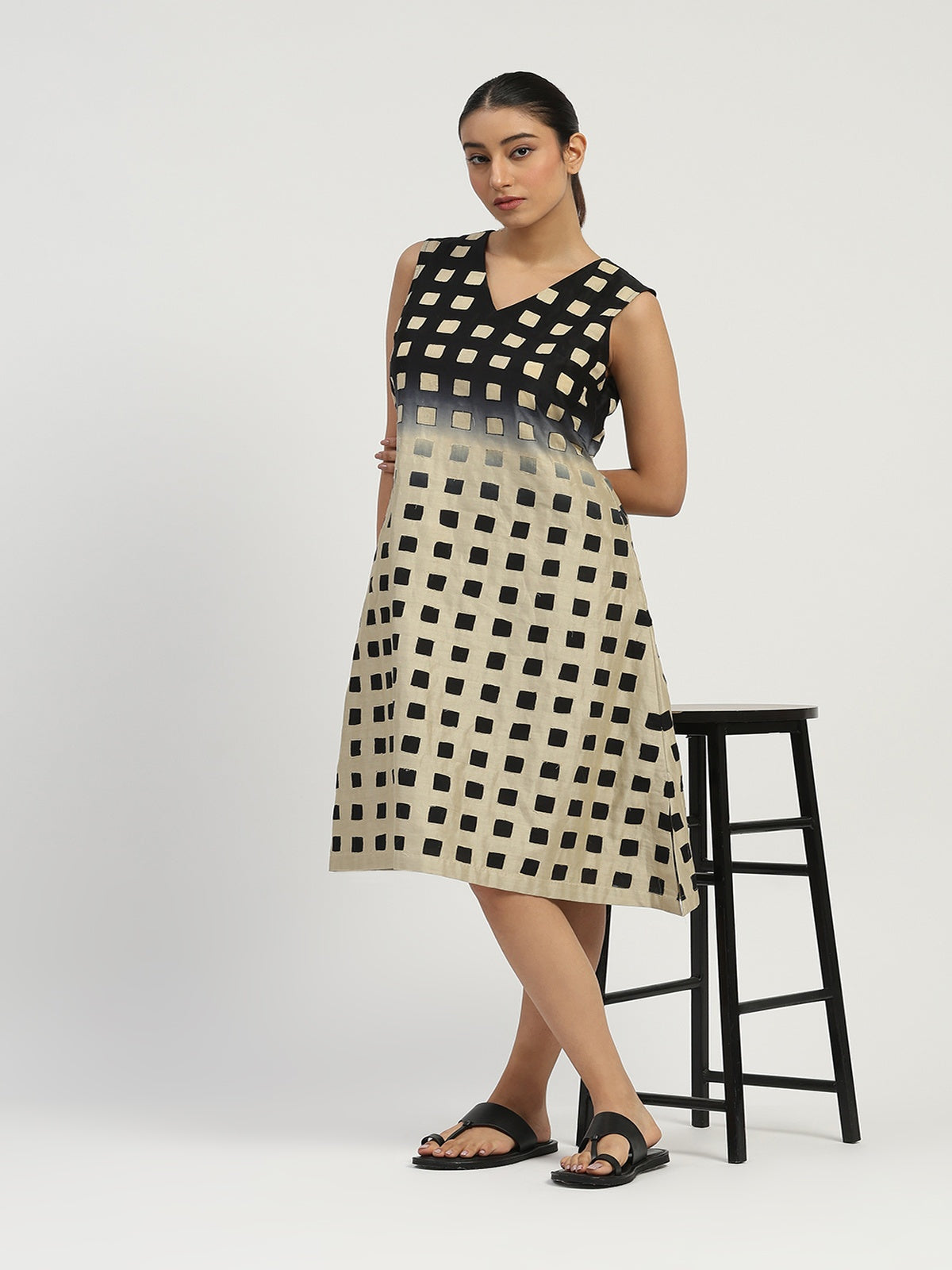 Ombre Cutwork Dress