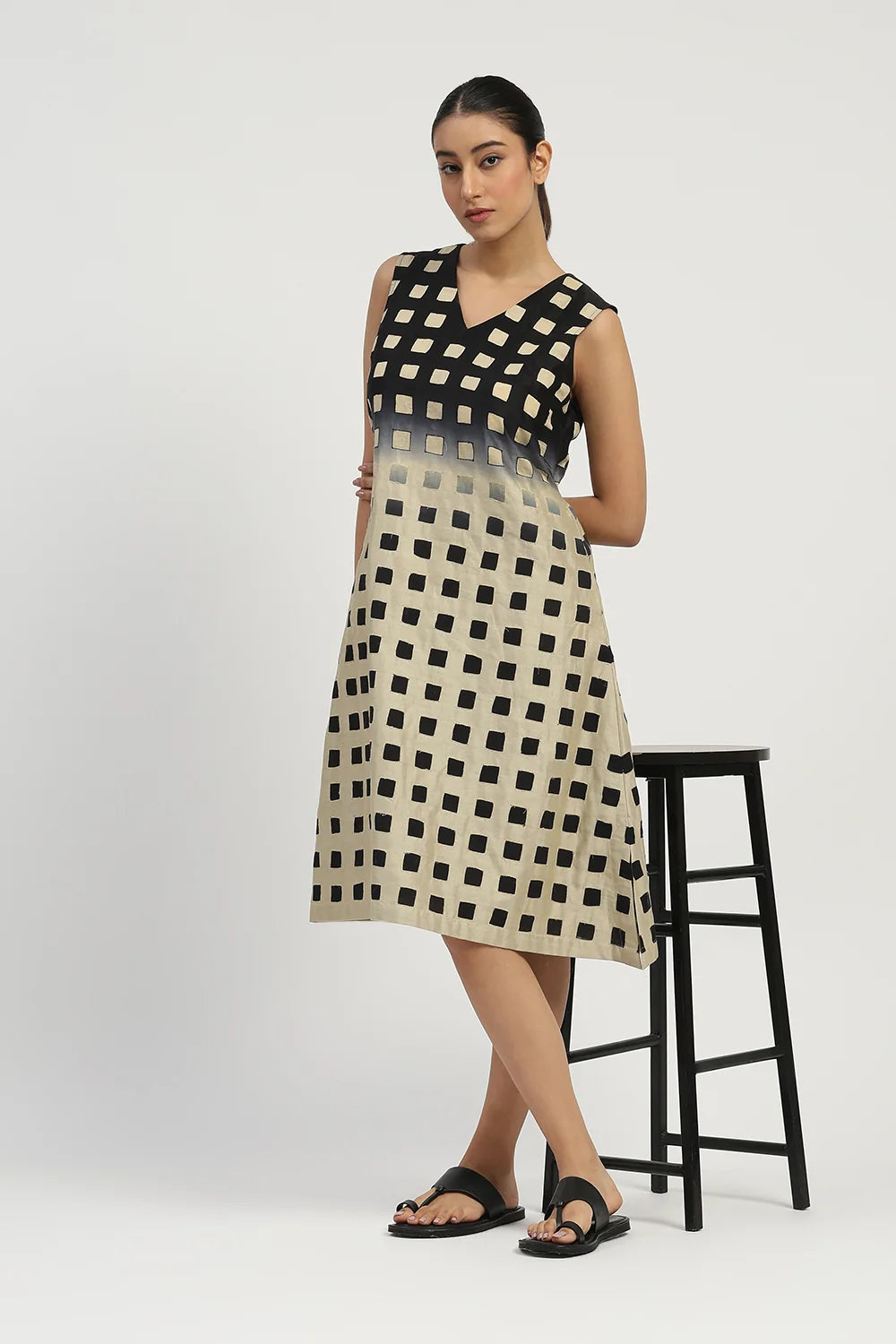 Ombre Cutwork Dress