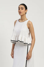 Dhoti Border Top