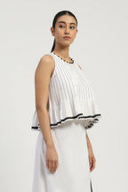 Dhoti Border Top
