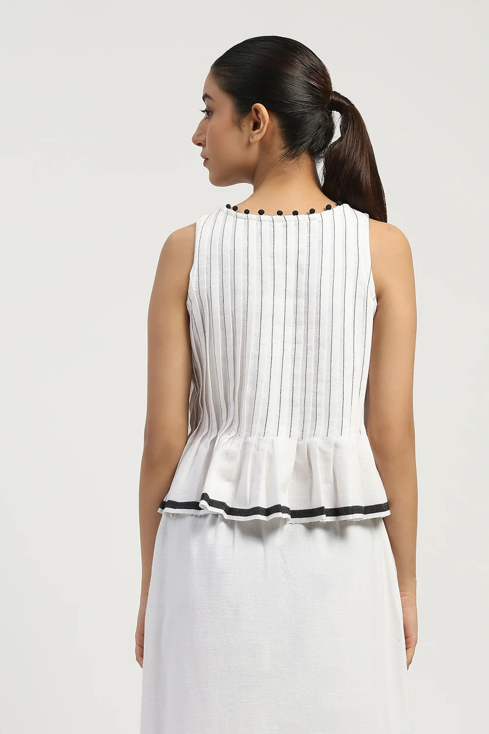 Dhoti Border Top