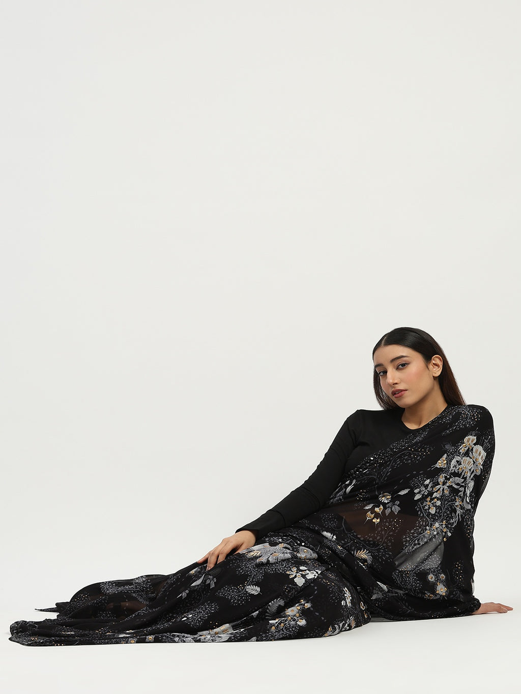 Folral Saree