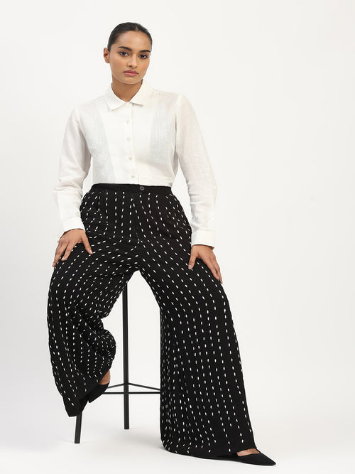 Stab Stitch Front Shirt