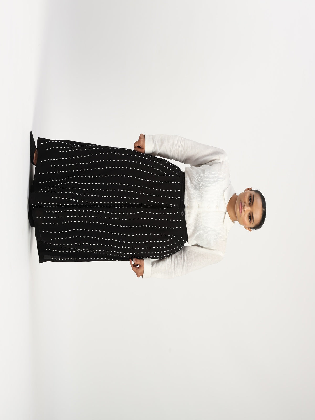 Stab Stitch Front Shirt