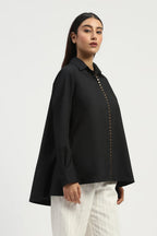 Studs Placket Shirt