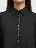 Studs Placket Shirt