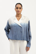 Ombre Stab Stitch Shirt