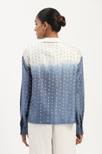 Ombre Stab Stitch Shirt