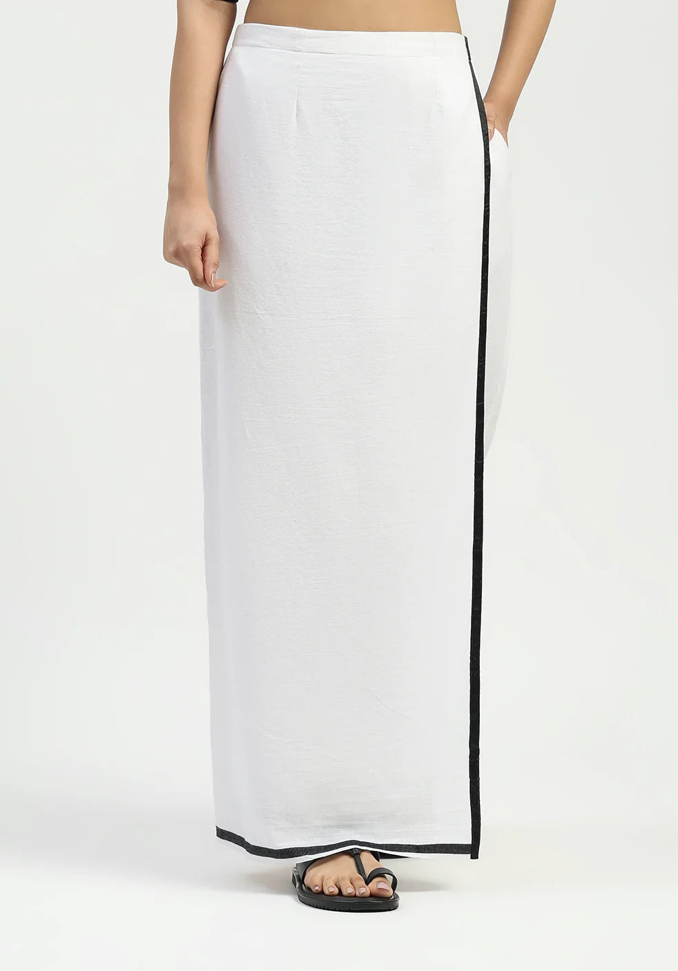 Dhoti Border Skirt