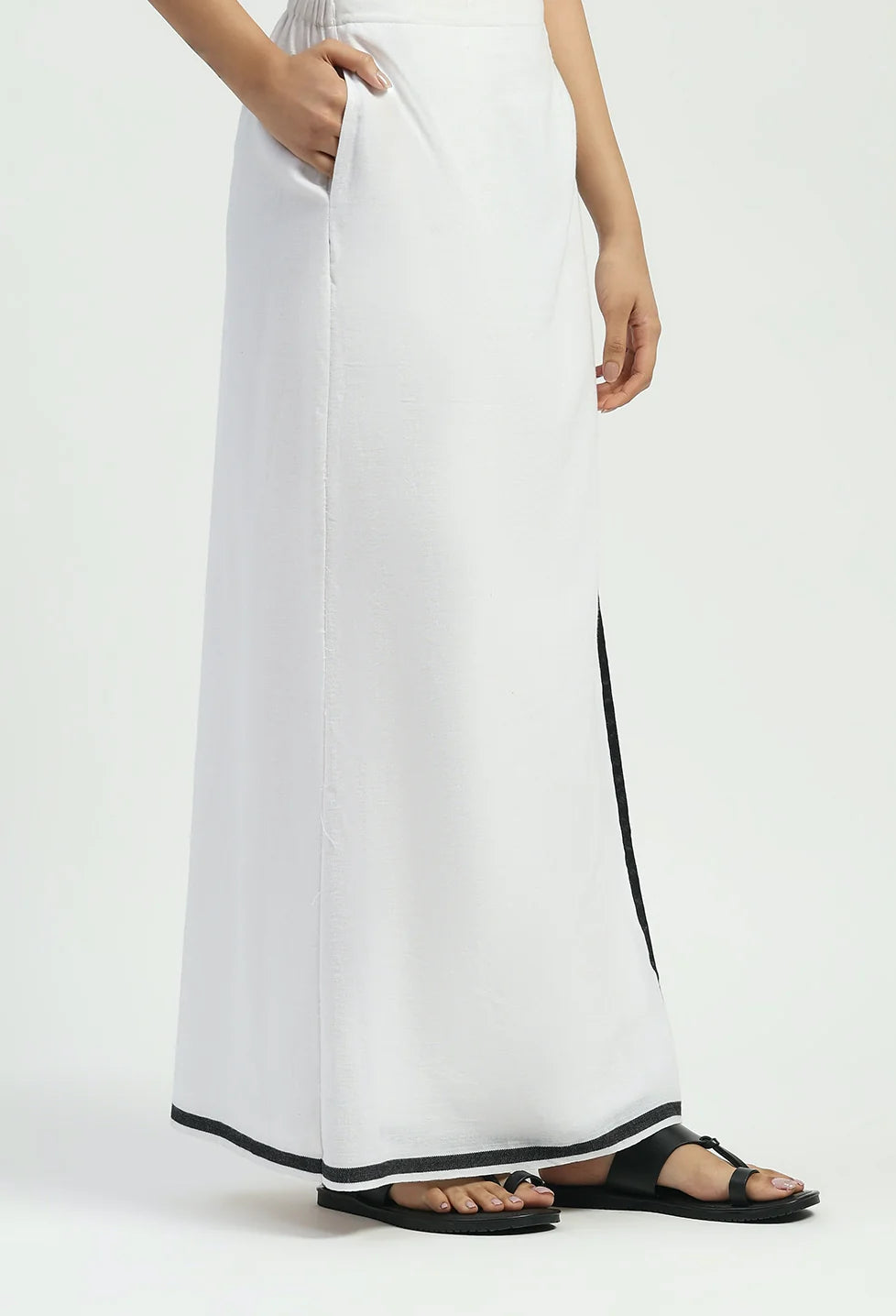 Dhoti Border Skirt