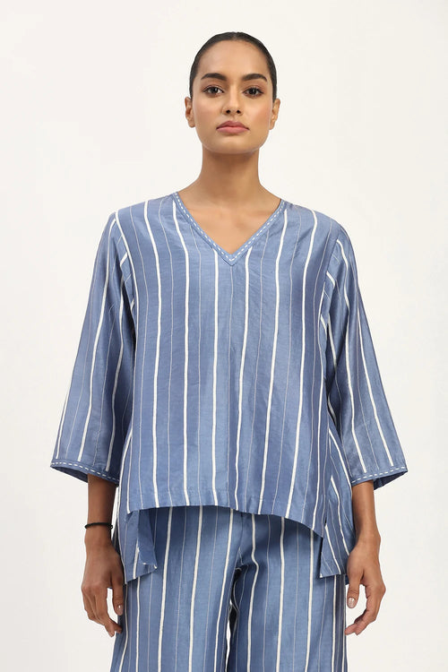 Tape Stripe Top