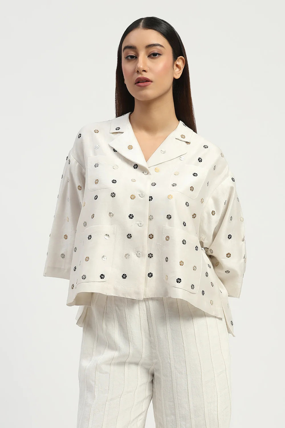Sequin Dot Top