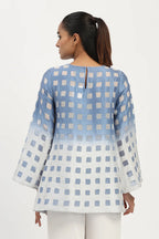 Ombre Cutwork Top