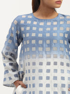 Ombre Cutwork Top