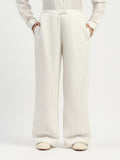 Pleated Linen Trouser
