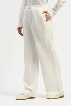 Pleated Linen Trouser