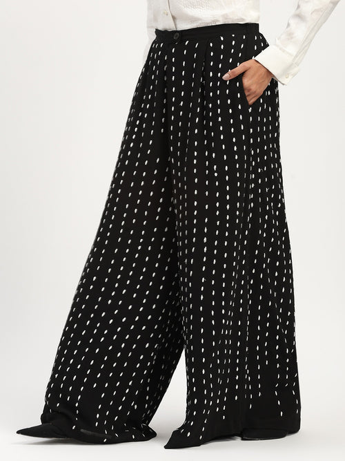 Ombre Stab Stitch Trouser