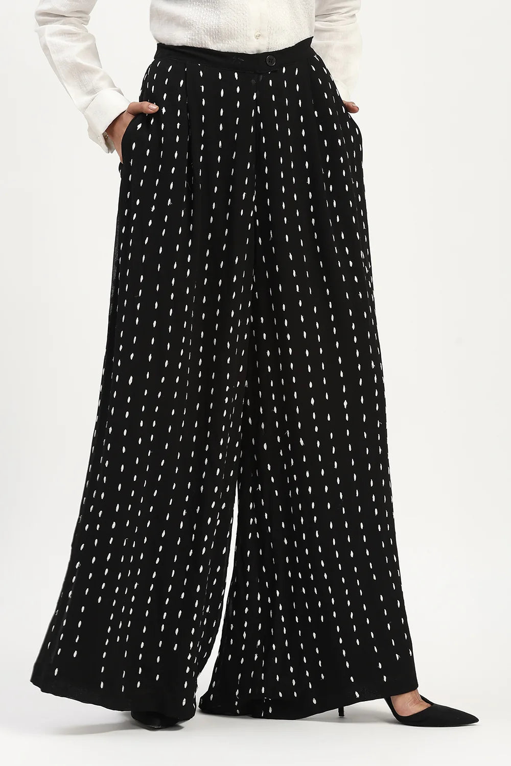 Ombre Stab Stitch Trouser