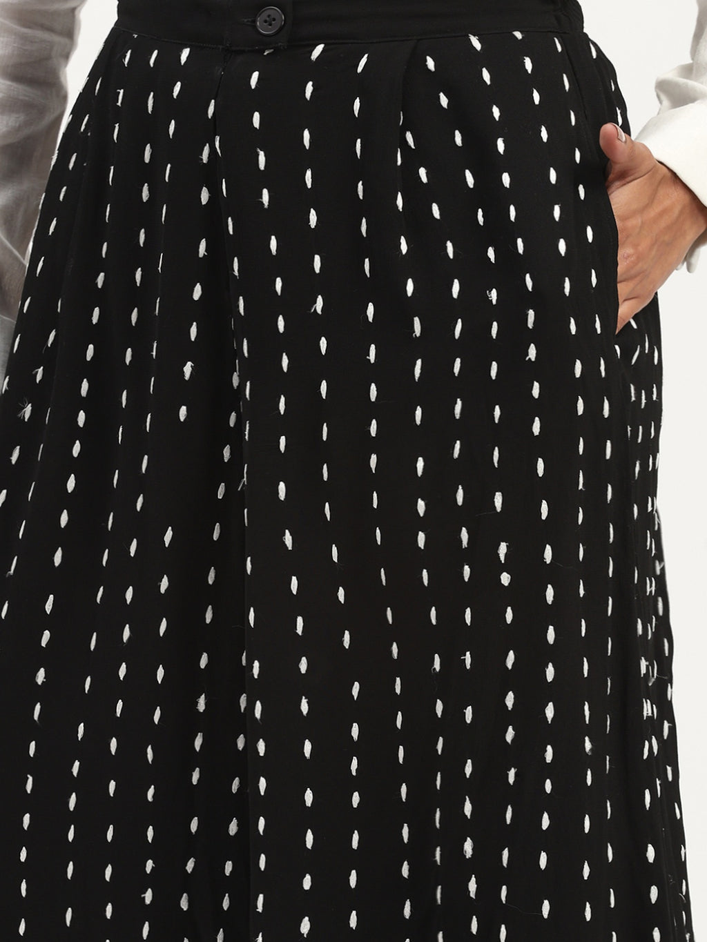 Ombre Stab Stitch Trouser