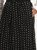 Ombre Stab Stitch Trouser