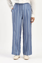 Tape Stripe Trouser Blue